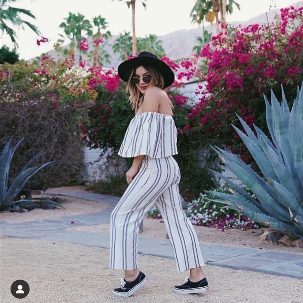 Flynn Skye “Claire” Off Shoulder Jumpsuit